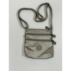 Kipling Brand Vintage Crossbody Bag Mini Small Purse GOLD/Champagne